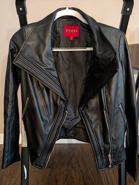 Guess Faux Leather Jacket